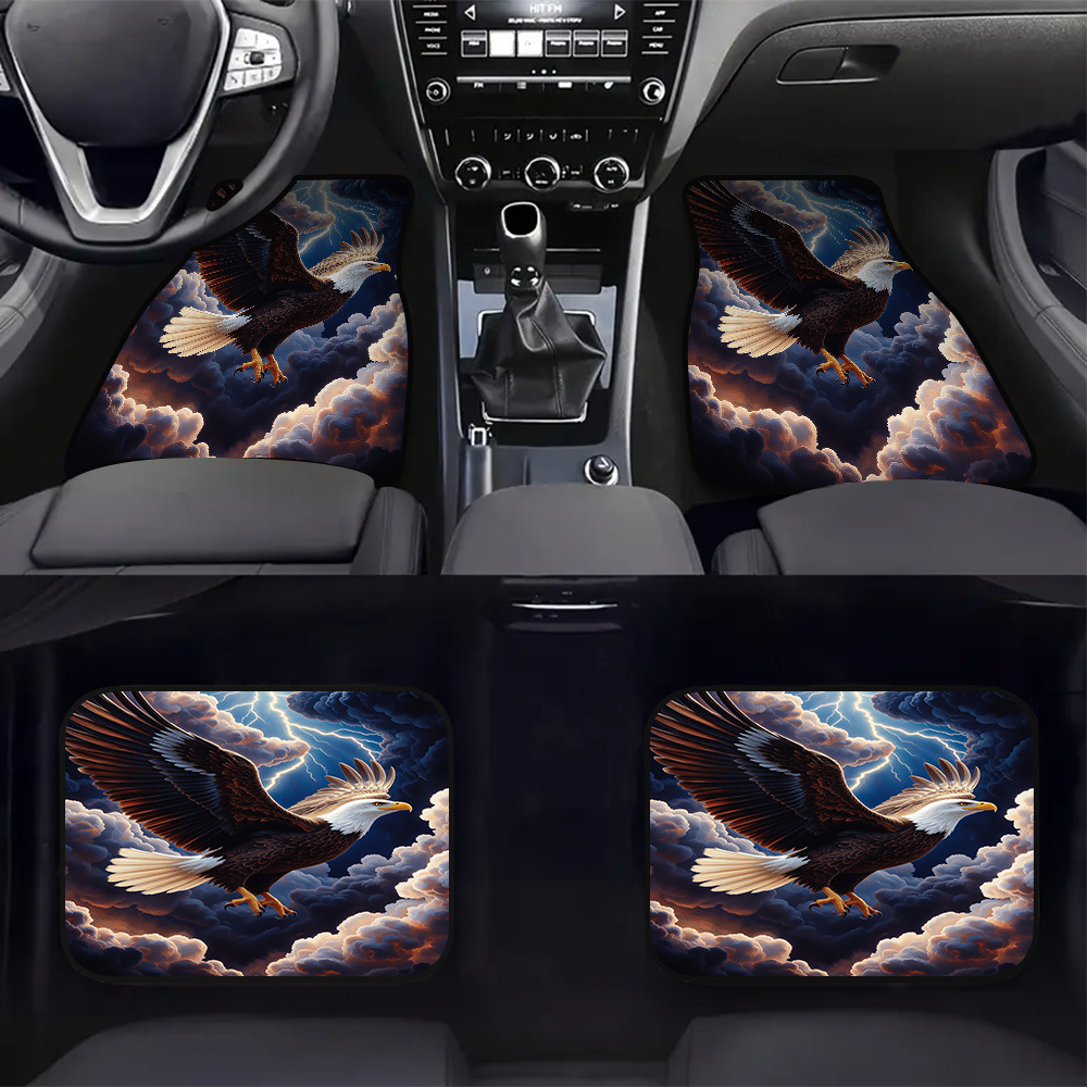 Commercial Printing & Graphics - 4 Buah Karpet Lantai Pola Eagle