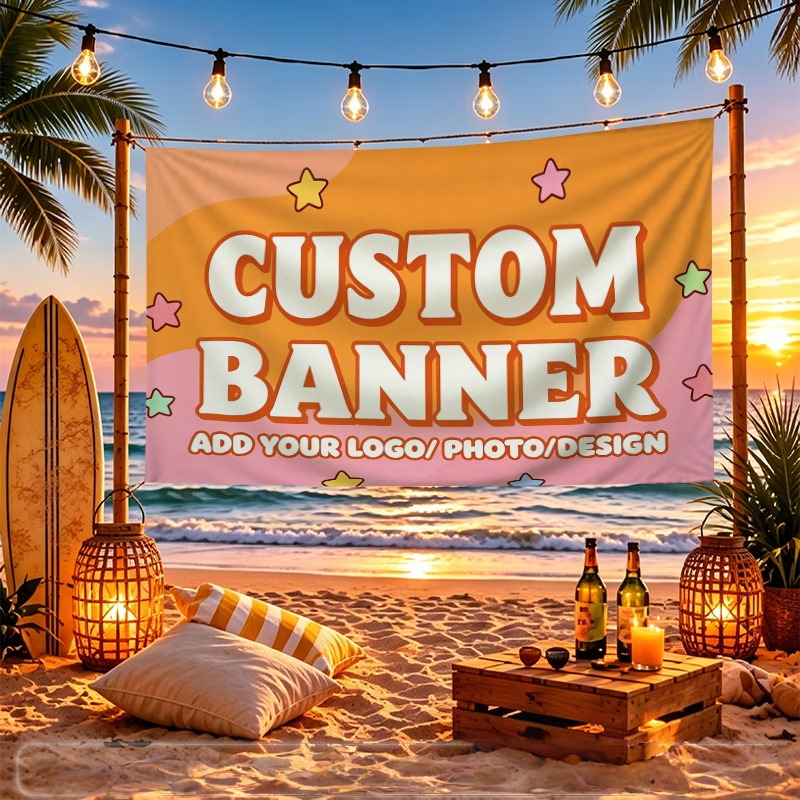 Commercial Printing Images - Bendera Spanduk Kustom Cocok Untuk Gambar