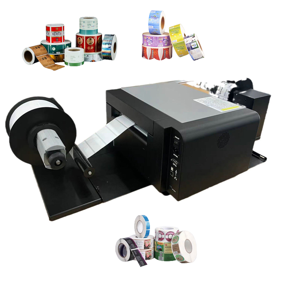 Commercial Digital Printing Machine - Mesin Cetak Label Warna Digital Roll