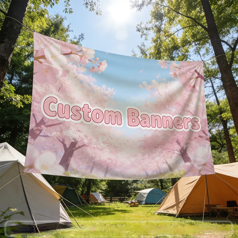 Commercial Printing Images - Bendera Spanduk Kustom Cocok Untuk Gambar