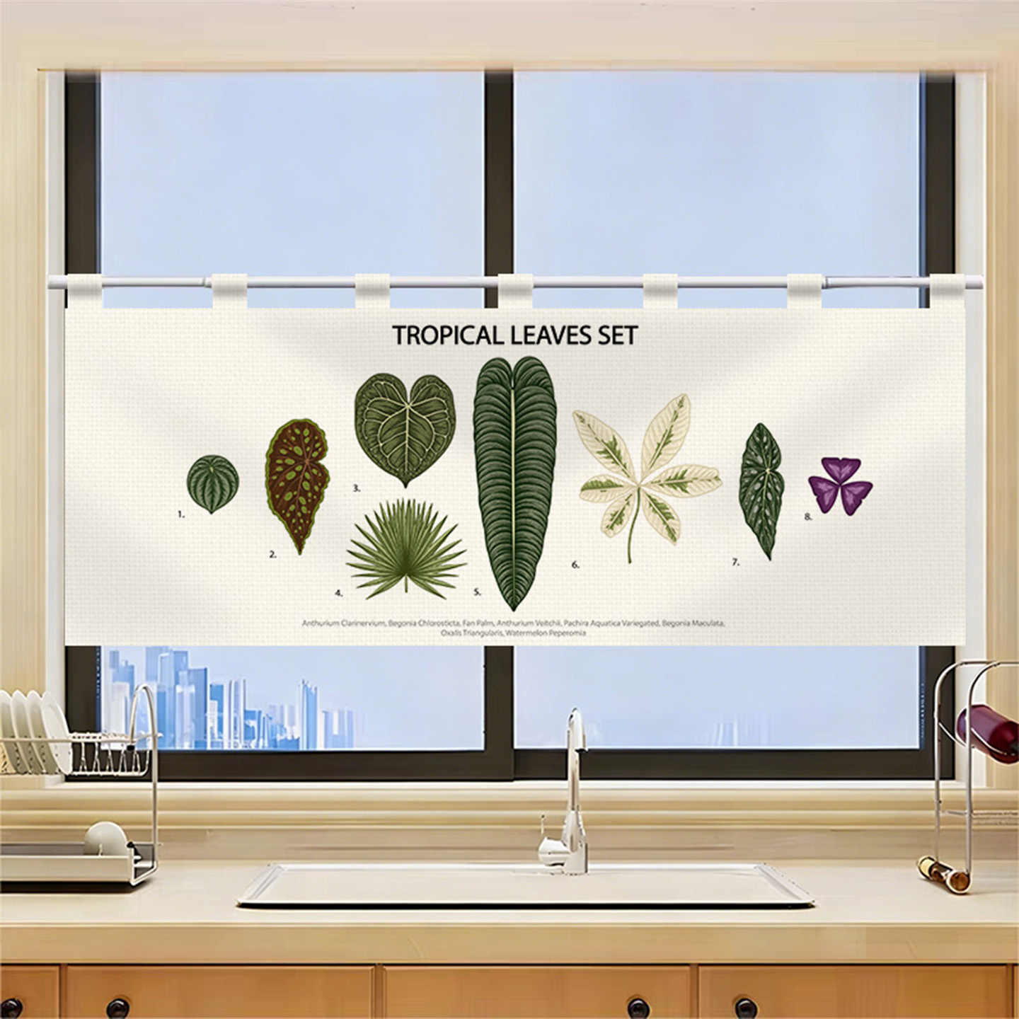 Commercial Window Printing - VIKAMA Tirai Pintu Noren Vintage Gambar