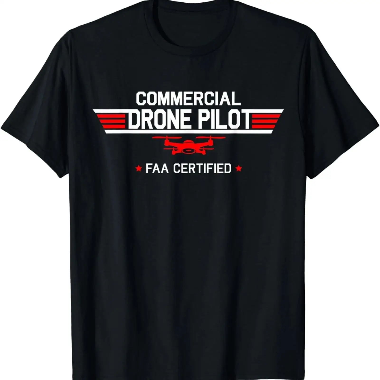 Kaos Drone Pilot Komersial Qua - Commercial Printing And Design ulasan dan harga
