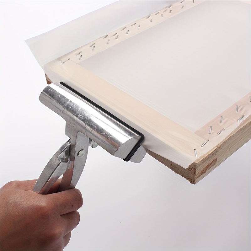 Penjepit & Alat Tarik Jaring A - Screen Printing Frame Mesh ulasan dan harga