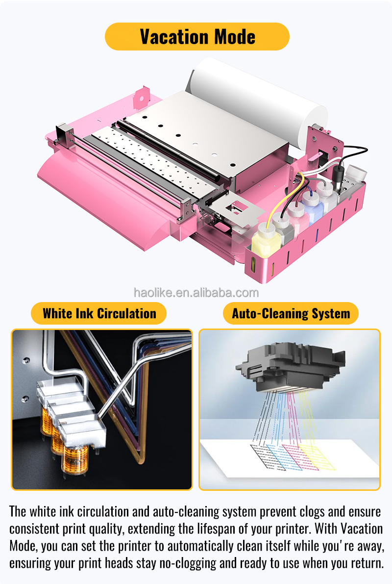 Kit Pemula A3 DTF Pink XP600 u - Dtf Film Roll A3 ulasan dan harga