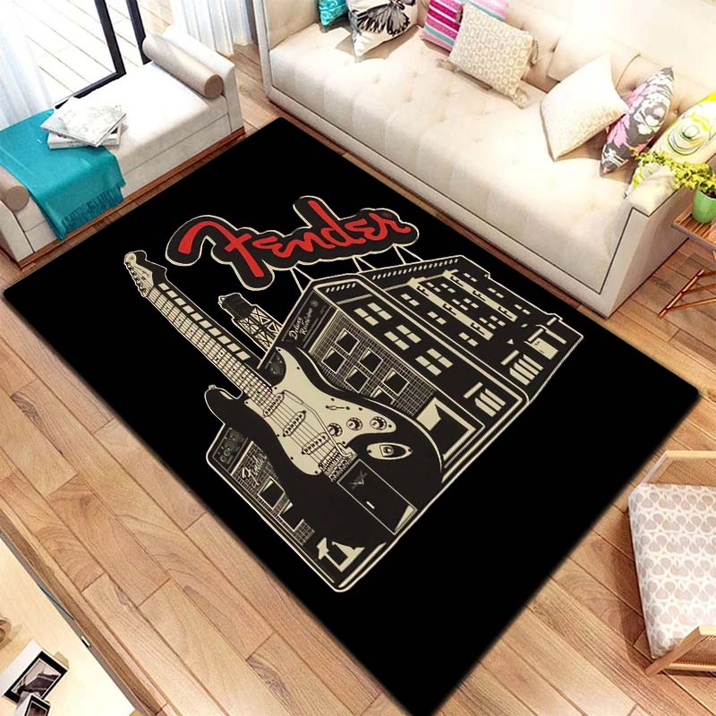 Karpet Cetak Musik Rock Vintag - Commercial Printing And Design ulasan dan harga