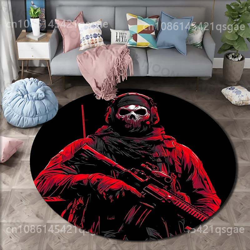 Karpet Bulat Motif Tentara Ber - Commercial Printing Images ulasan dan harga