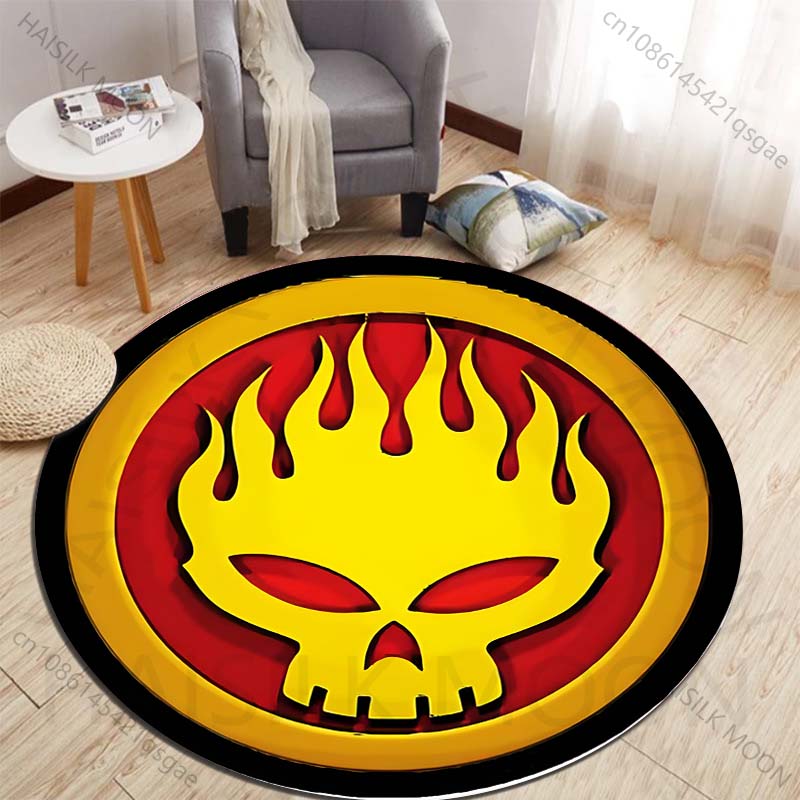 Desain Emblem Tengkorak Berapi - Commercial Printing And Design ulasan dan harga