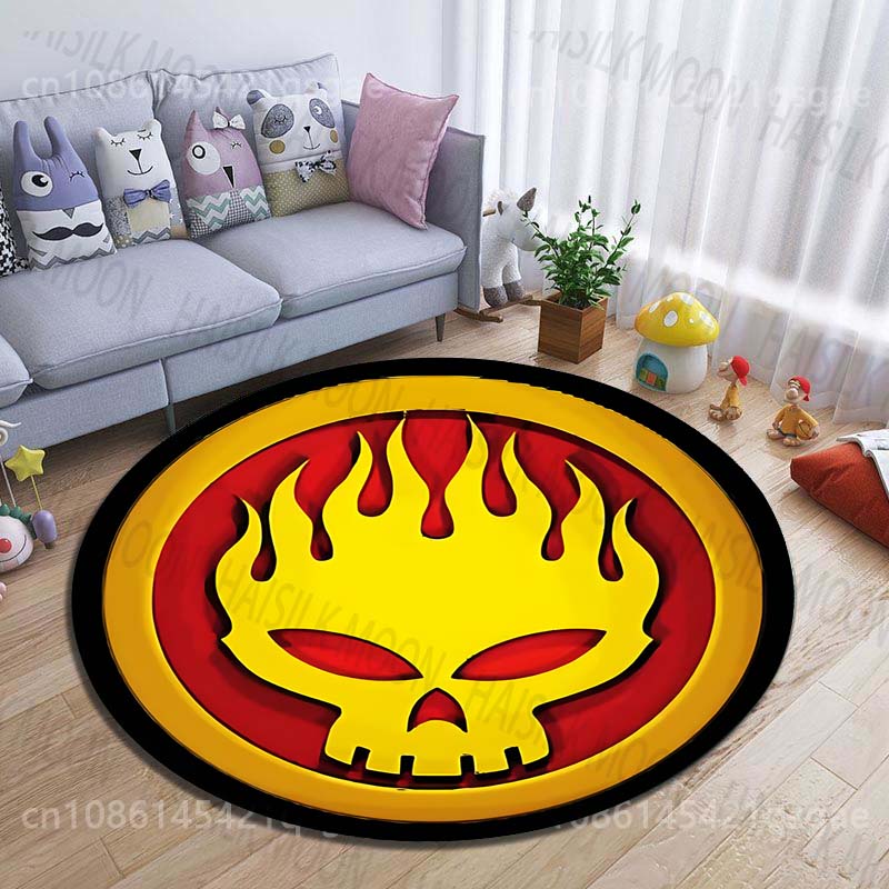 Desain Emblem Tengkorak Berapi - Commercial Printing And Design ulasan dan harga