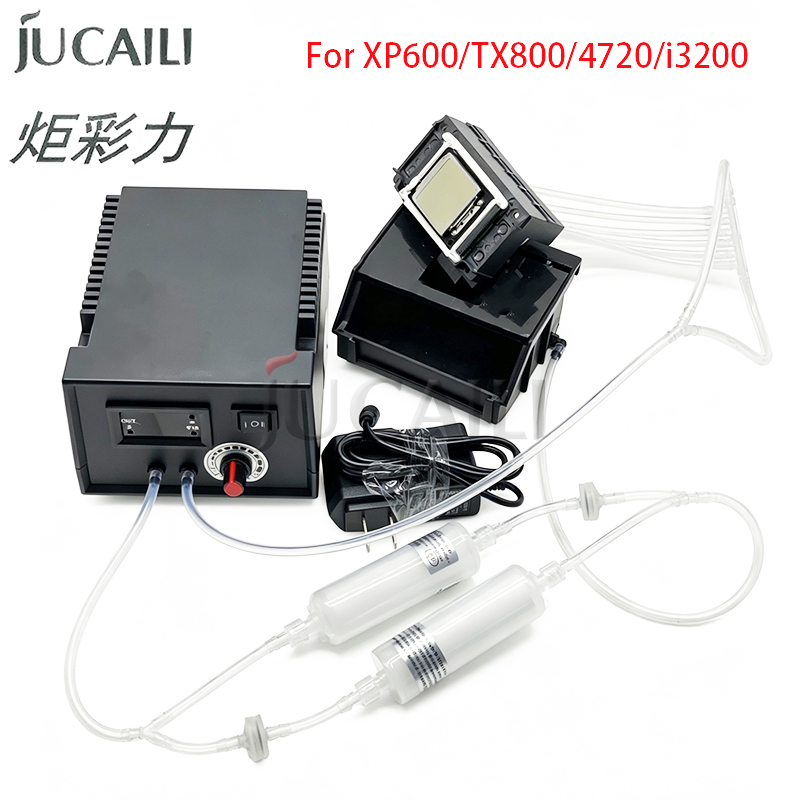 Mesin Pembersih Printhead JUCA - Dtf Powder Shaker ulasan dan harga