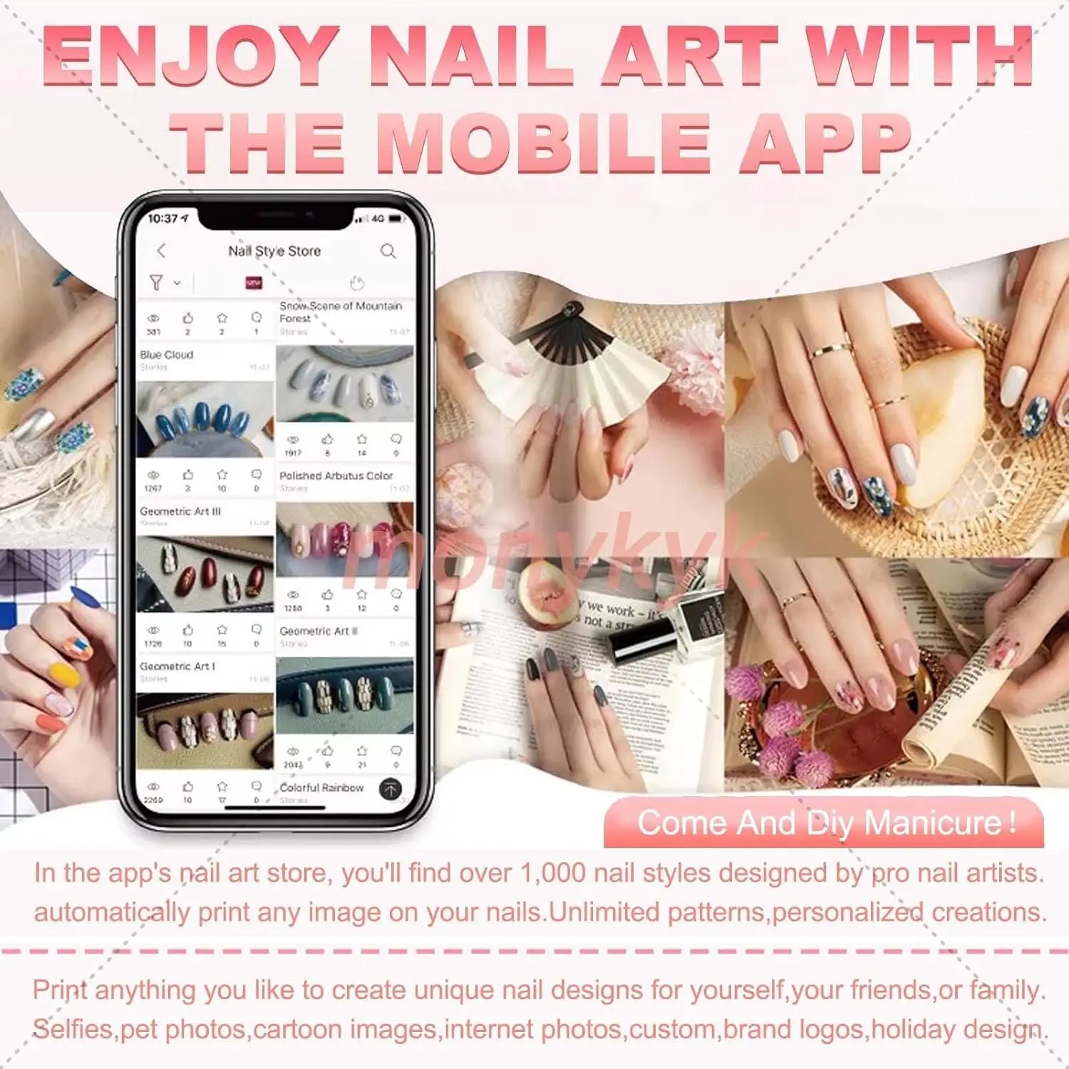 Mesin Printer Kuku O2nails Kit - Commercial Digital Printing Machine ulasan dan harga