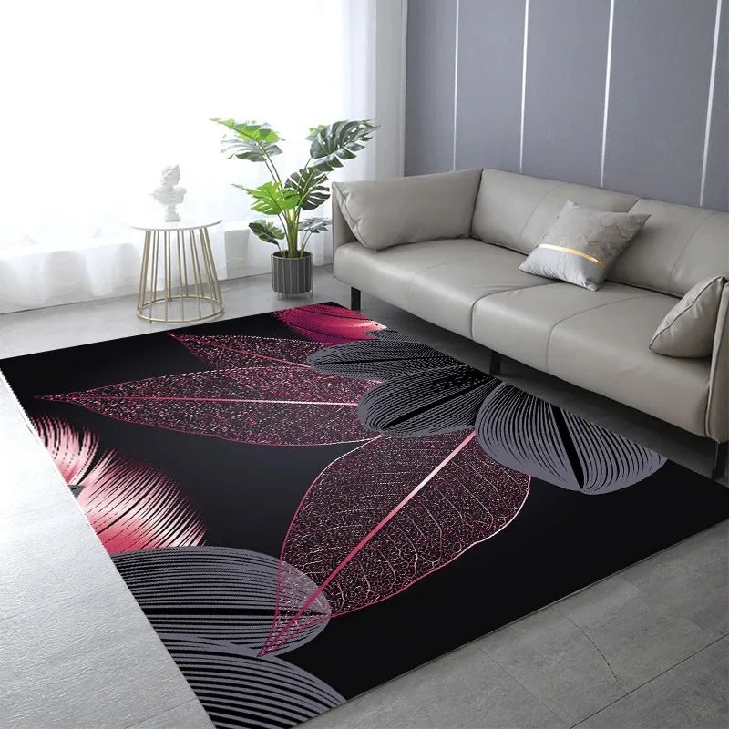 Karpet Seni Cetak Daun Tanaman - Commercial Printing And Design ulasan dan harga