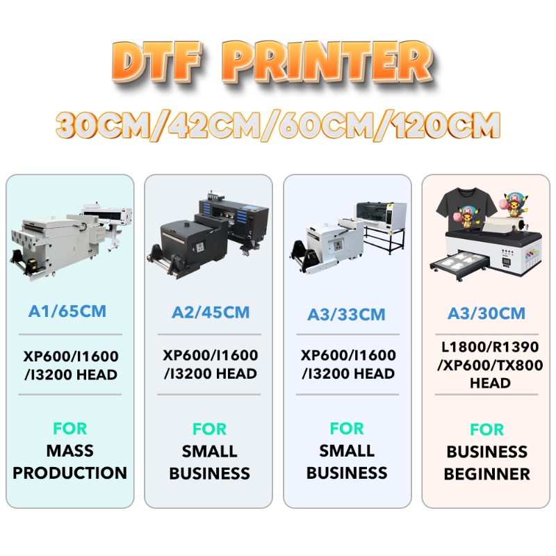 Printer DTF A3 30cm Dual XP600 - Dtf Powder Shaker ulasan dan harga