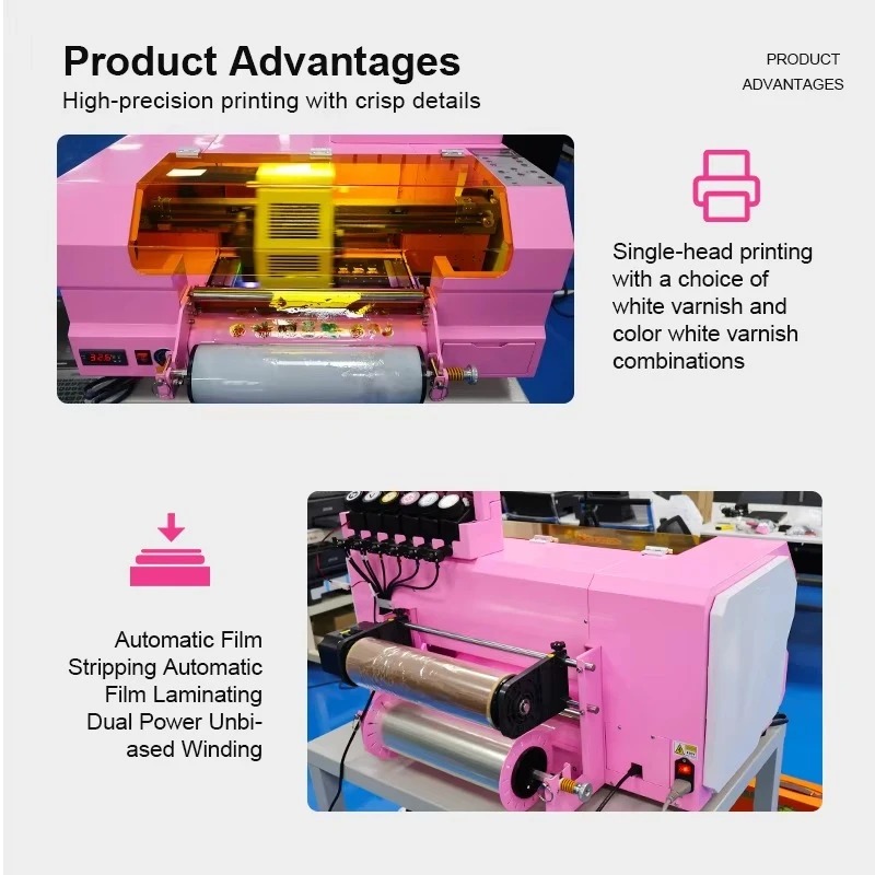 Mesin Printer UV DTF Roll to R - Dtf Film Roll A3 ulasan dan harga