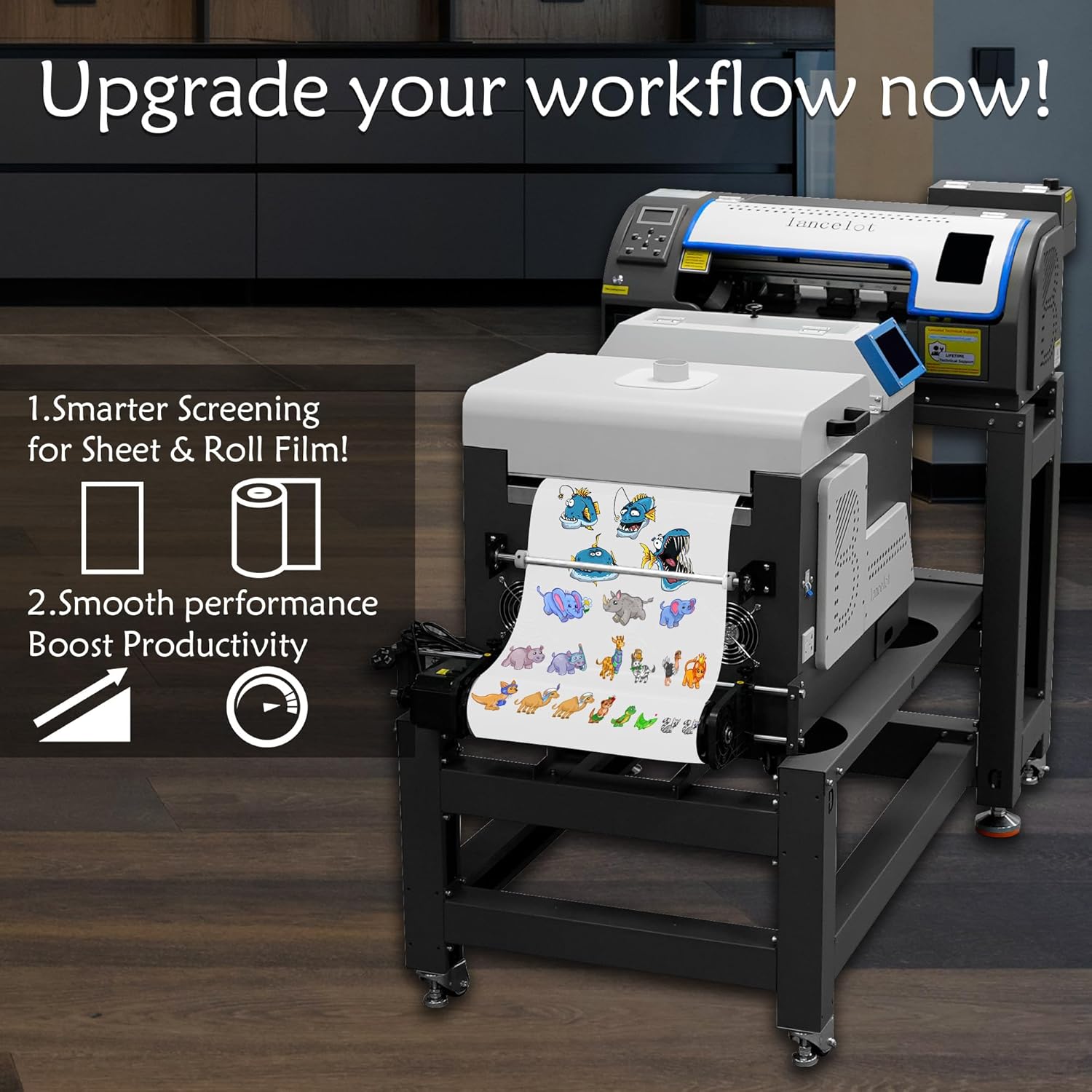 Paket Printer Lancelot A3 M163 - Dtf Powder Shaker ulasan dan harga