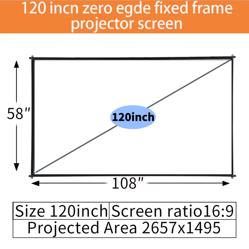 Layar Proyektor XIAOHUI 100/12 - Screen Printing Frame Mesh ulasan dan harga