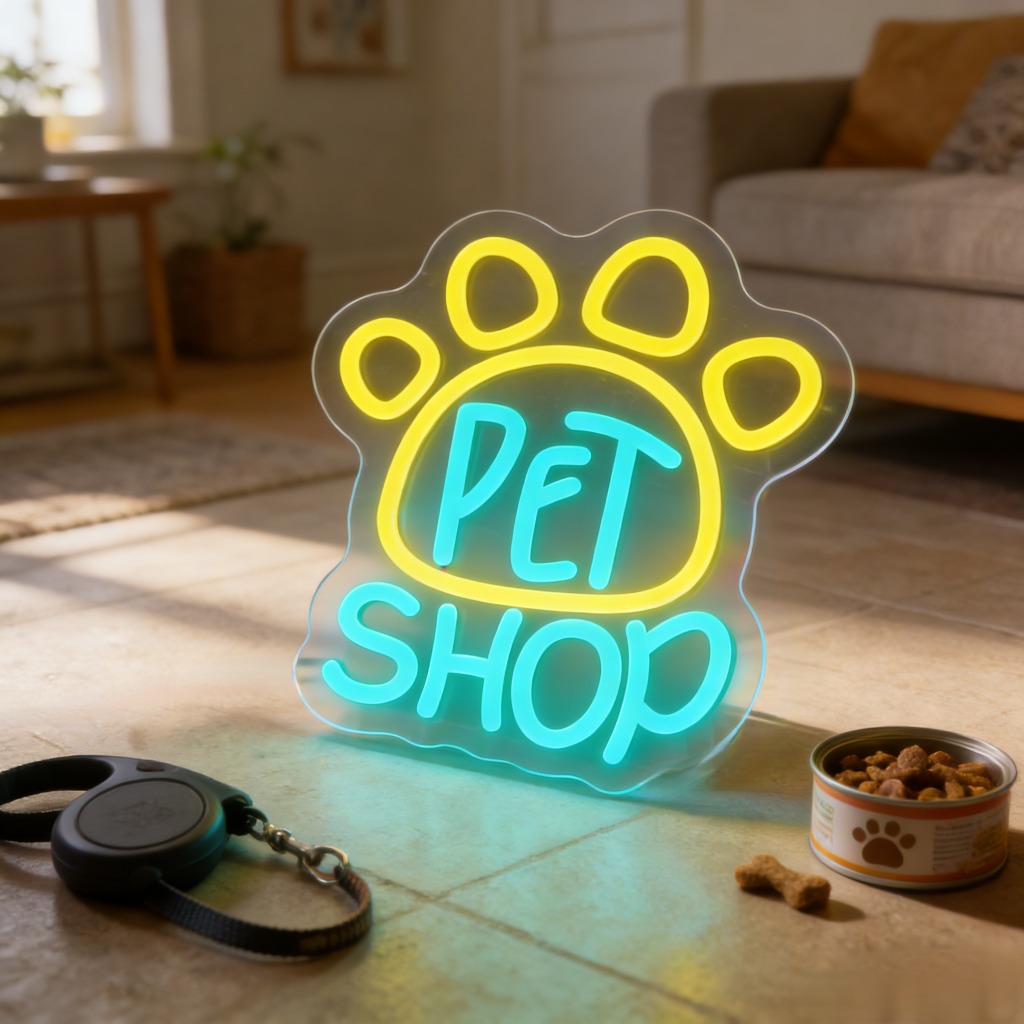 Lampu Neon LED untuk Toko Hewa - Commercial Window Printing ulasan dan harga