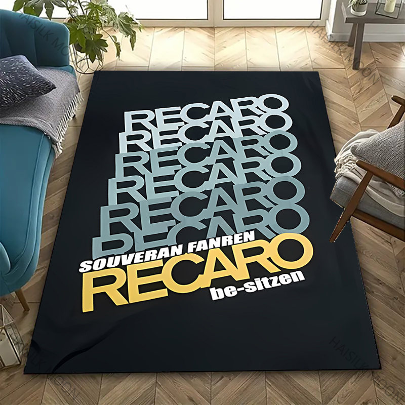 Karpet Cetak Pola Logo R-Recar - Commercial Printing Logo ulasan dan harga
