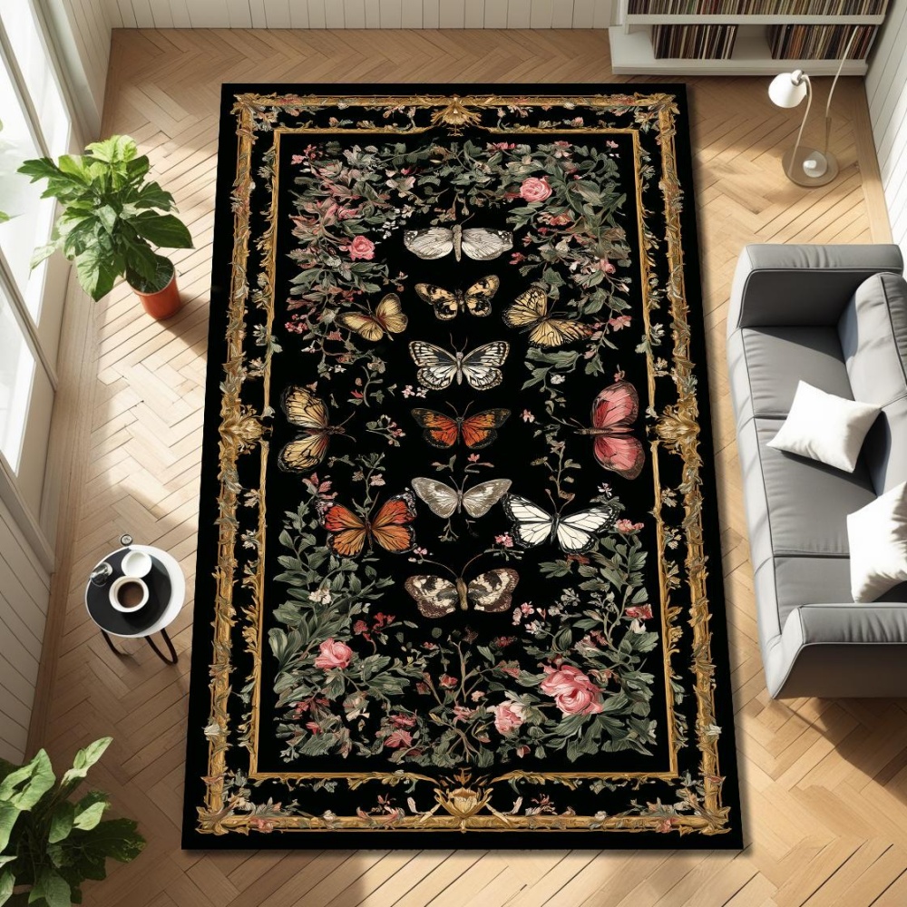 Karpet besar motif seni kupu-k - Commercial Window Printing ulasan dan harga